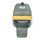 Mochila para portátil 15" Securflap 1 compatimento protección PC Amarillo Delsey