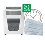 Destructeur de documents manuel Leitz IQ Office Pro  - P6+ coupe super micro