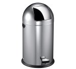 Poubelle à pédale KickCan 40L - Inox