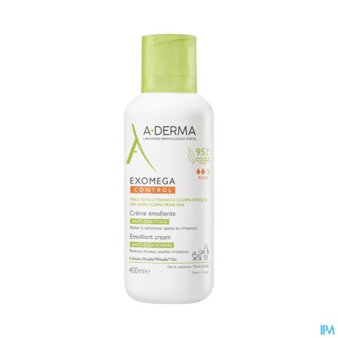 Aderma EXOMEGA Control Crème Emolliente 400ml