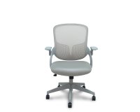 Silla Opti544 gris respaldo malla gris asiento 3D gris
