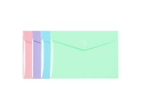 Pochette Enveloppe A5 - VIQUEL RAINBOW PASTEL - couleurs assorties