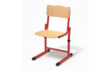 Chaise luge réglable Fabiano hêtre - Taille 3 à 6 - Ecole maternelle  à primaire (M3/P6)