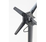 Table bistro d'extérieur LAYON - structure aluminium