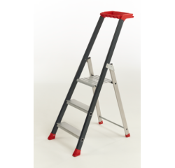 ESCABEAU PROFESSIONNEL 3 MARCHES "PROLUX PLUS"