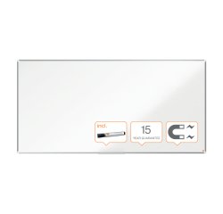 Pizarra NOBO Premium Plus acero lacado2400x1200mm, blanco
