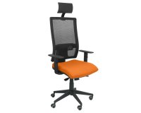 Horna office chair with headrest - Orange
