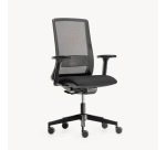 Ergonomischer Bürostuhl AXIS - mit 3D-Armlehnen - verstellbare Sitztiefe - Synchronmechanismus