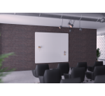 Tableau blanc émaillé XL WALL-UP 200x60cm - Coin droit arrondi - Legamaster