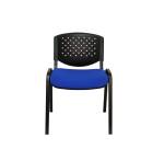 Silla confidente Pétrola - pack de  4 - Azul