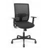 Silla de oficina Yunquera sincronizada malla brazos regulables - Azul claro