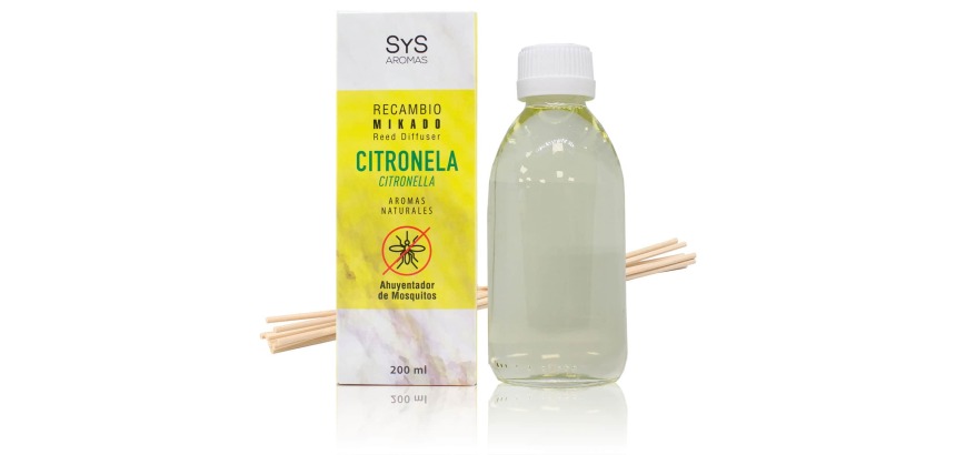 Recambio Mikado Citronela 200ml + Palo