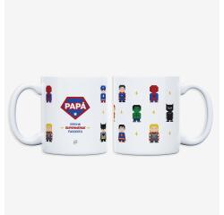 Taza "Papá, eres mi súperhéroe favorito" New 350ml cerámica 
