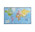 Sous-main mappemonde Viquel 59.8 x 36.5 cm