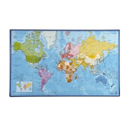 Sous-main mappemonde Viquel 59.8 x 36.5 cm