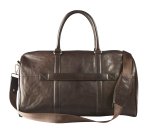 Lederen weekendtas