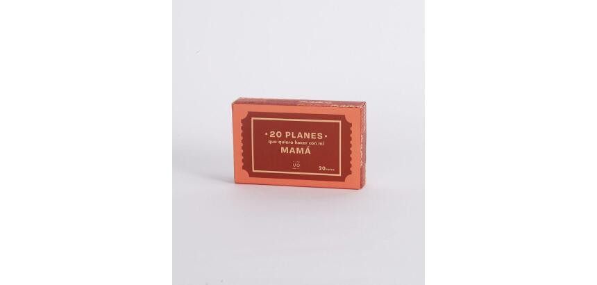 Vales "20 Planes que quiero hacer con mi mamá" con niños
