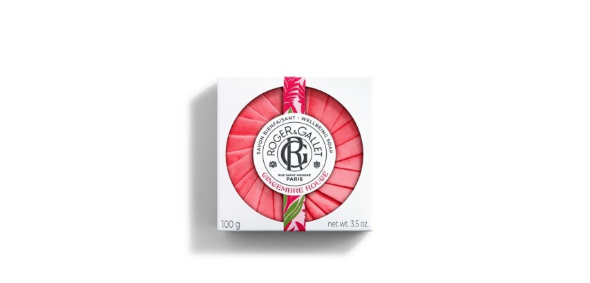 Roger & Gallet Savon Bienfaisant - Gingembre Rouge - 100g