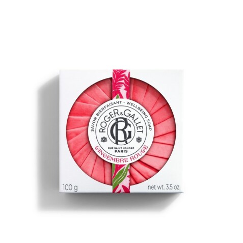 Roger & Gallet Savon Bienfaisant - Gingembre Rouge - 100g