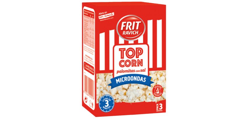 Palomitas Microondas con Sal