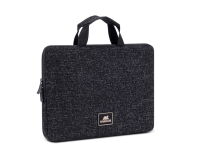 Funda para portátil con asas 13.3-14" Anvik Rivacase impermeable Negro