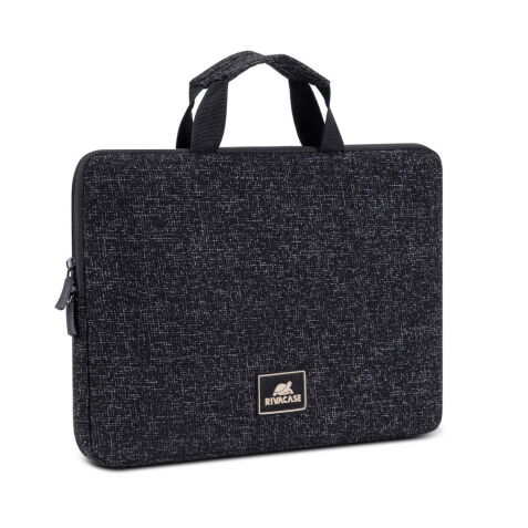 Funda para portátil con asas 13.3-14" Anvik Rivacase impermeable Negro