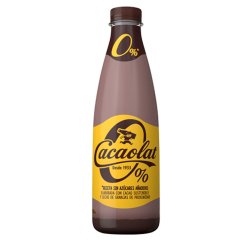 Botella de Cacaolat  0% 1L - Pack de 6 unidades