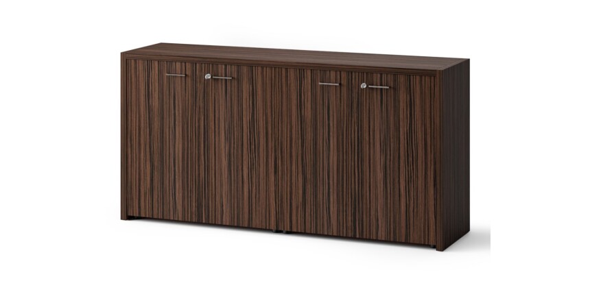 Low cupboard XENNON with swinging doors H.86 x W.172 cm