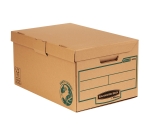 Pack de 10 Maxi contenedor de archivos para Folio con tapa fija Fellowes con montaje manual