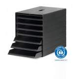 Module de classement Durable Idealbox plus 7 tiroirs noir