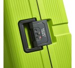 Valise 4 doubles roues 77 cm Color Block Hardside citron