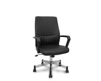 Fauteuil inclinable Opti520CB en similicuir noir
