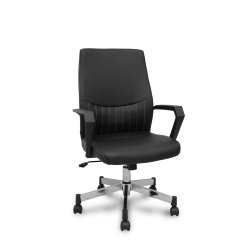 Fauteuil inclinable Opti520CB en similicuir noir