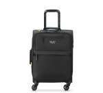 Maubert 2.0 valise cabine extensible 4 doubles roues 55 cm noir