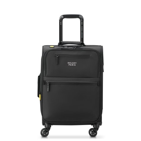 Maubert 2.0 valise cabine extensible 4 doubles roues 55 cm noir