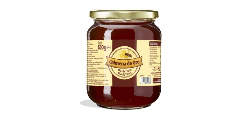 Miel de flores Colmena de Oro Bote de 500 g - Pack de 6 unidades