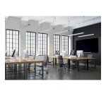 Pizarra magnética de cristal Nobo Impression Pro de 1900x1000mm