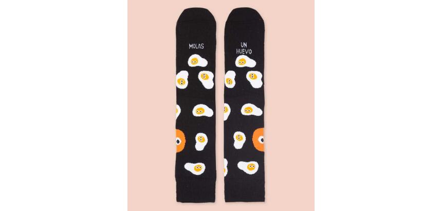 Calcetines "Molas un huevo" talla 36-41
