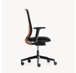 Chaise de bureau ergonomique AXIS - avec accoudoirs 3D - réglable profondeur d'assise - Mécanisme synchrone
