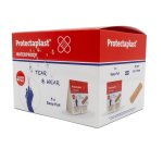 Boîte de 5 recharges de 40 pansements chairs en plastique PE