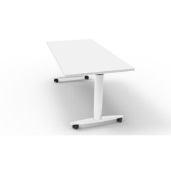 Mesa multifuncional batiente Taxi blanca 160 x 80 cm
