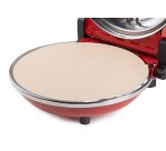 DOMO DO9284PZ Four à pizza « My Express Pizza » rouge - pierre en céramique