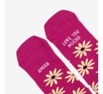 Kit Taza + Calcetines "Amiga love u mucho" talla 36-41