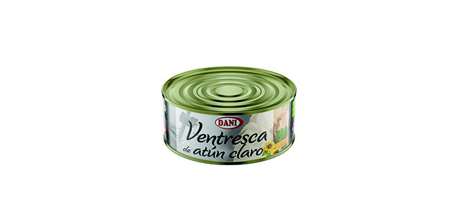 Ventresca de atún claro Dani - Lata de 900 g
