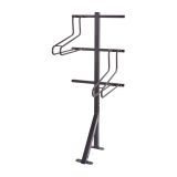 Support vélo sur pied 2 arceaux