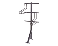 Support vélo sur pied 2 arceaux