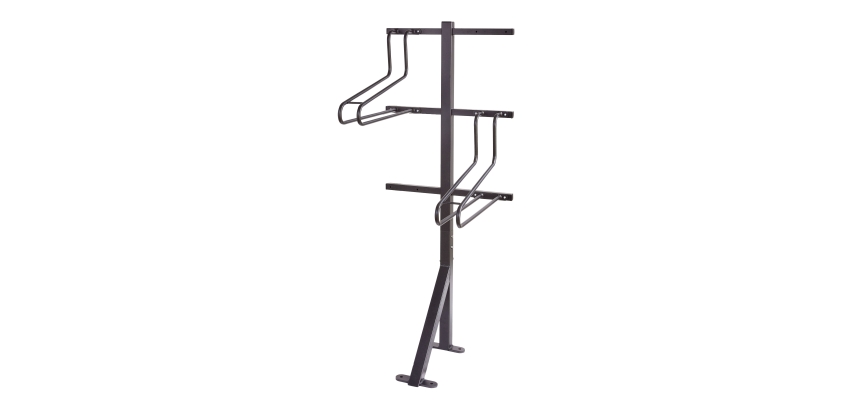 Support vélo sur pied 2 arceaux