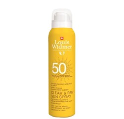 Sonnencreme Sun Clear & Dry mit Duftfaktor 50 Widmer - 200 ml Spray