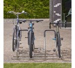 Râtelier 2 vélos avec arceau gainé Modèle de suivant NE PEUT ETRE VENDU SEUL