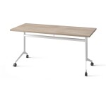 Inklapbare tafel POLLY L.160 x D.70 cm blad in iep
